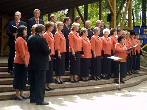 Amtssängertreffen in Schwarzbach am 21.05.2005