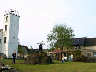 Maifeuer in Biehlen am 30.05.2005
