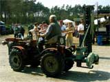 1.Traktorentreffen in Schwarzbach am 01.05.2005