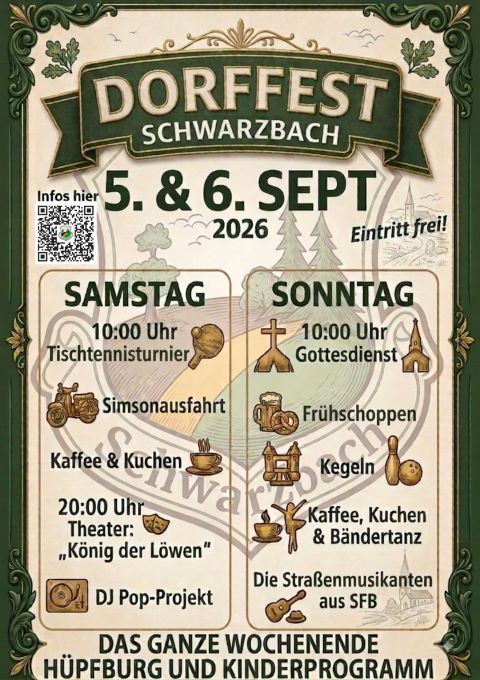 Dorffest Schwarzbach